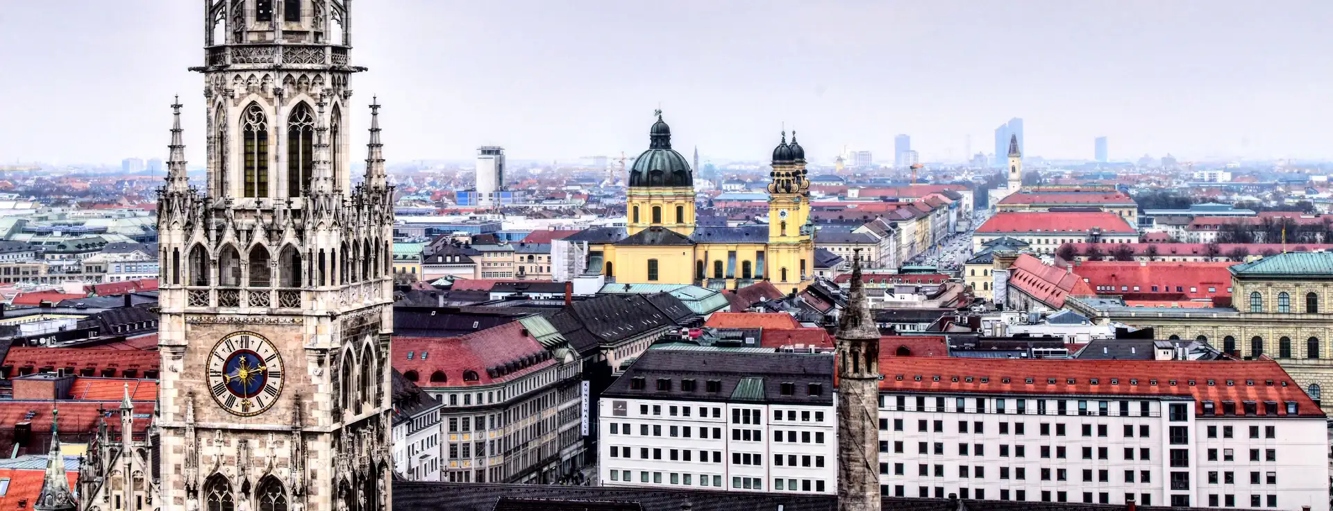 Überblick über die Stadt München